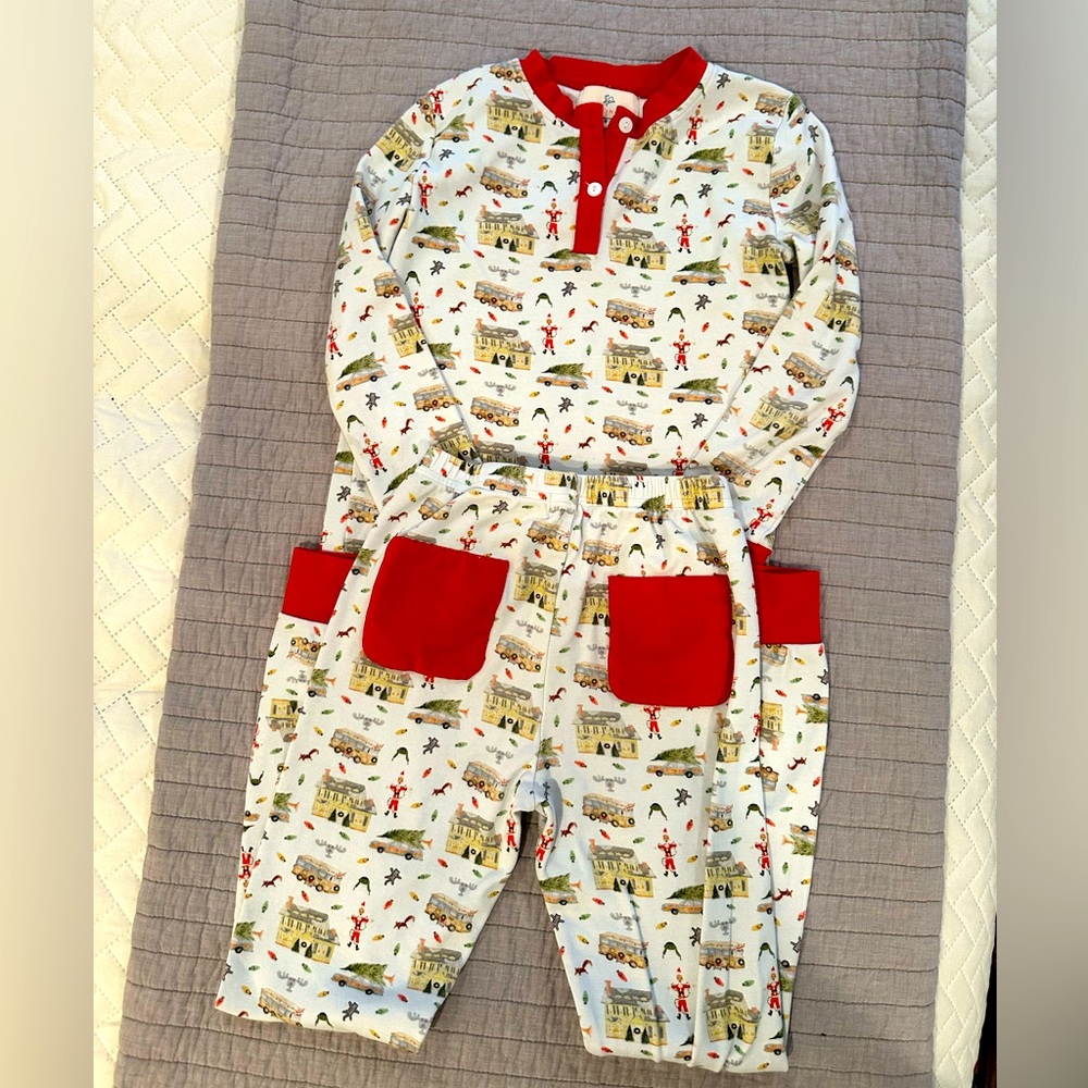 Kids Christmas Vacation Themed Pajamas